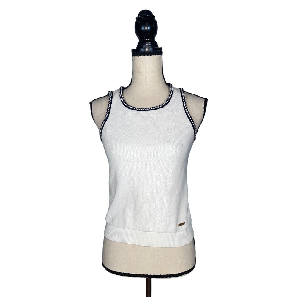 Blue Label Crestbridge White Tank Top     Size: 38 / M
